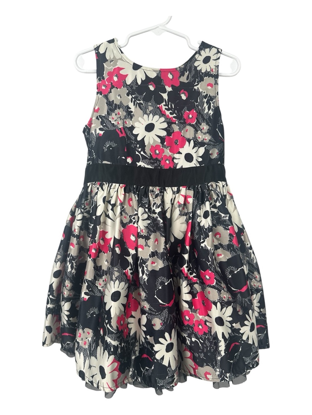 Genuine Kids Floral Tulle Sleeveless Dress 5T